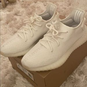 Men white yeezy